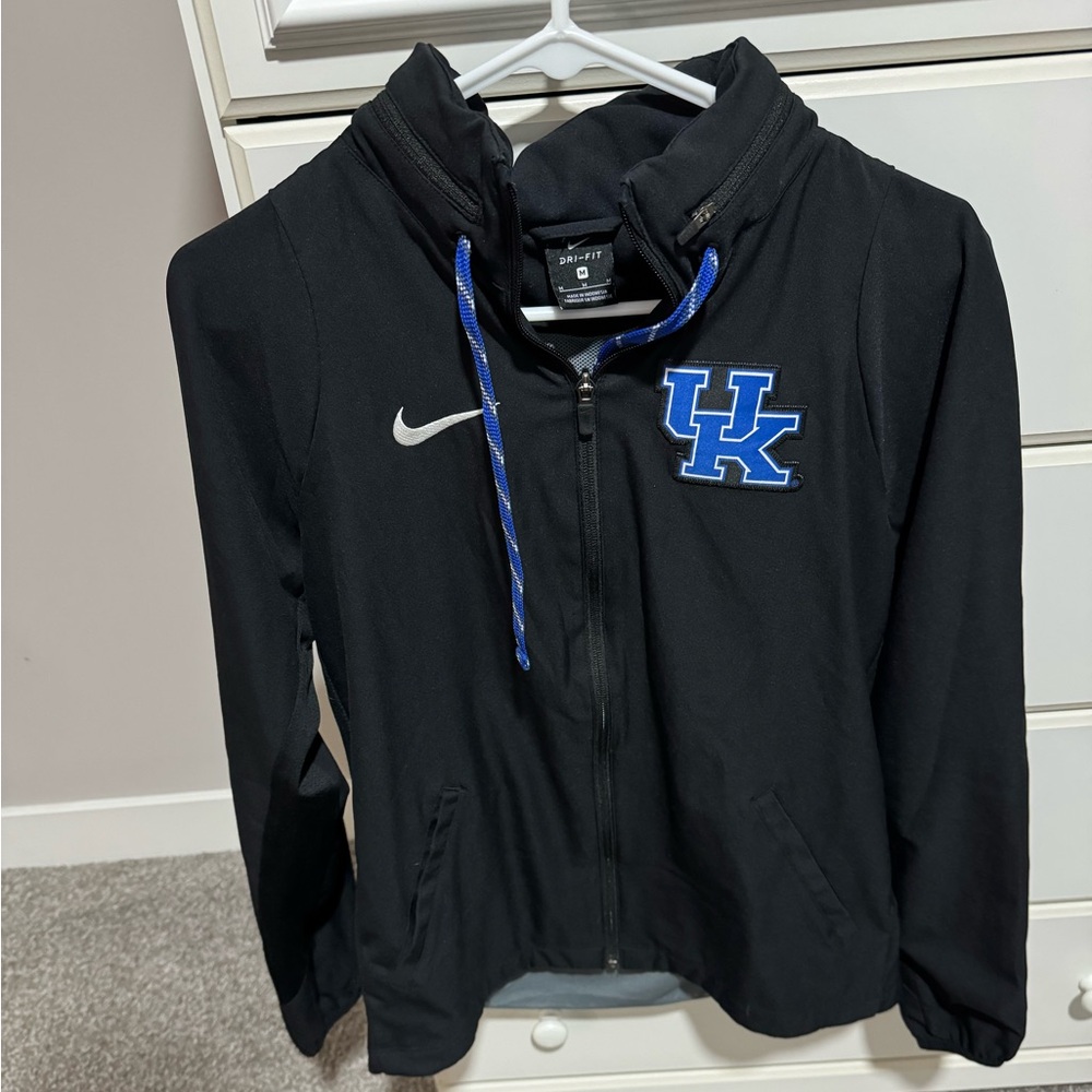 Black Nike Zip up Kentucky Logo